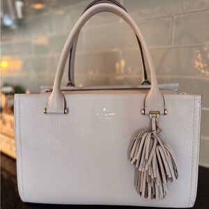 kate spade Palmer Drive Maryam Satchel - Light Pistachio Pebbled Leather